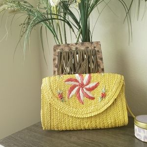 Bohemian Yellow Hand Bag